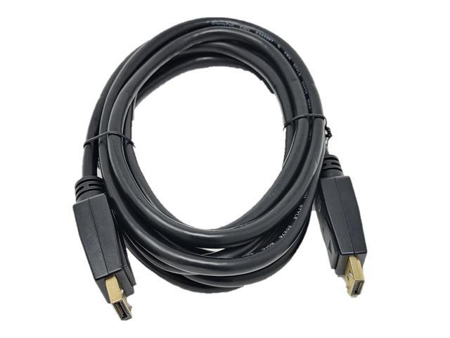 Micro Connectors 10 Feet VESA Certified DisplayPort 1.4 Cable With Latch (M05-14DPV-10)