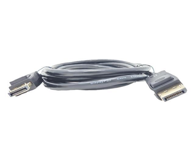 Micro Connectors 6 Feet VESA Certified DisplayPort 1.4 Cable With Latch (M05-14DPV-6)