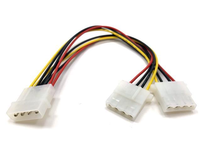 UPC 715860001134 product image for Micro Connectors LP4 to 2x LP4 Power Y Splitter Cable (1 Male to 2 Females) (F04 | upcitemdb.com