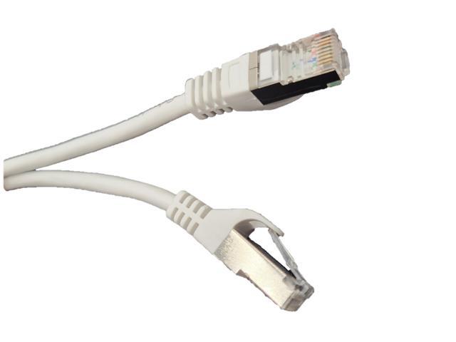 Micro Connectors 200 Feet CAT6A Industrial Outdoor-Rated Shielded Ethernet Cable Kit with Waterproof Coupler (E09-200WOU-KT)
