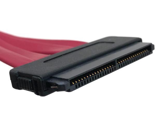 Micro Connectors SAS Controllers/Backplane (SFF-8484) to (4) SATA Hard Drives Cable (F03-1615)