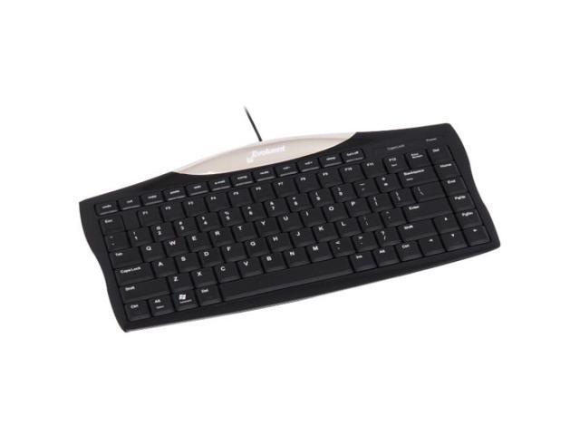 Evoluent Essentials Full Featured Compact Wired Keyboard Black (3189879)