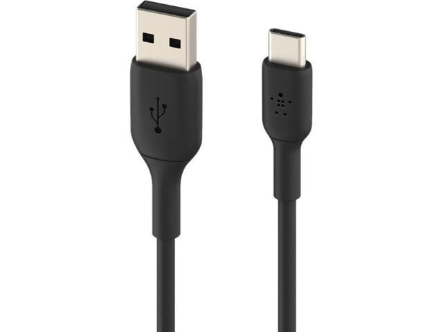 Belkin - BOOST↑CHARGE USB-C to USB-A Cable 6.6ft for iPhone, Samsung, Google Pixel, iPad Pro, Nintendo Switch 2 & More - Black - image 3