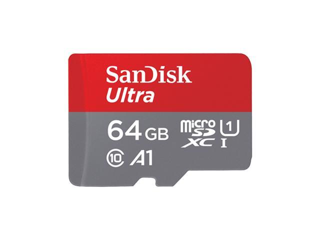 SanDisk 64GB microSDXC Class 10 SDSQUAR-064G-GN6MN Memory Card Retail w/o Adapter