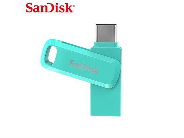 SanDisk 256GB Ultra Dual Drive Go USB Type-C & Type-A Tiffany Green (SDDDC3-256G-G46G)