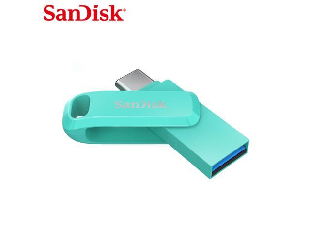 SanDisk 128GB Ultra Dual Drive Go USB Type-C & Type-A Tiffany Green (SDDDC3-128G-G46G)