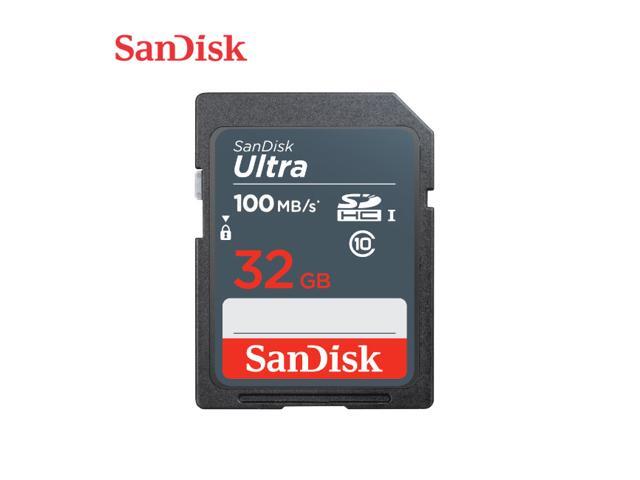SanDisk Ultra 32GB Class 10 UHS-I SDXC Memory Card Speed up to 100MB/s HD Video (SDSDUNR-032G-GN3IN)