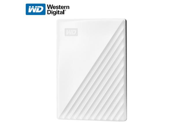 WD 5TB My Passport Portable Storage External Hard Drive USB 3.2 for PC/MAC White (WDBPKJ0050BWT-WESN)