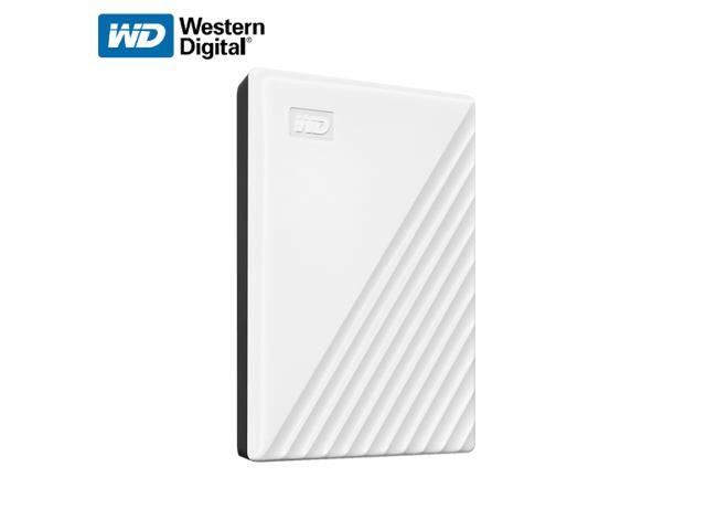 WD 5TB My Passport Portable Storage External Hard Drive USB 3.2 for PC/MAC White (WDBPKJ0050BWT-WESN)