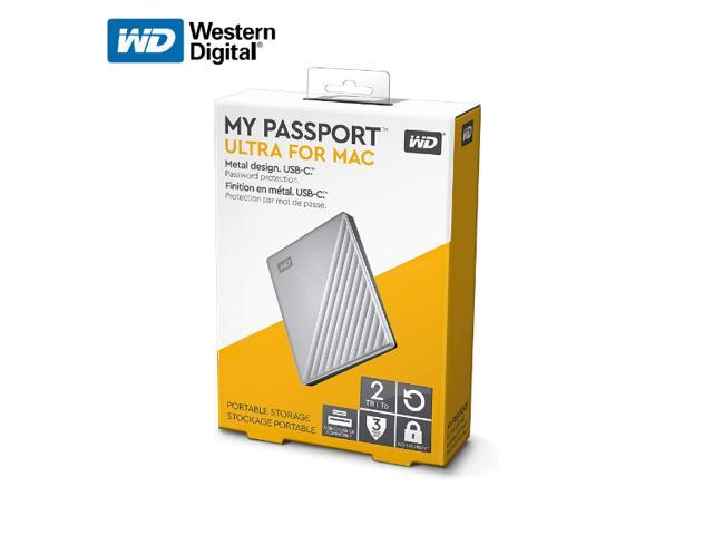 WD - My Passport Ultra 2TB External USB 3.0 Portable Hard Drive - Silver - image 9