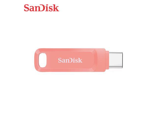 SanDisk 512GB Ultra Dual Drive Go USB Type-C OTG USB 3.1 PEACH COLOR (SDDDC3-0512G-G46PC)