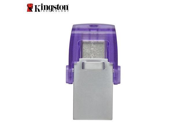 Kingston 64GB DataTraveler microDuo 3C USB Flash Drive USB Type-C and Type-A Flash Drive