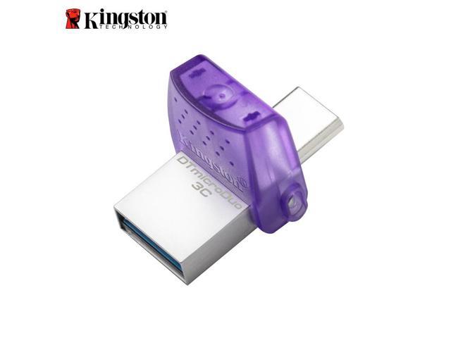Kingston 64GB DataTraveler microDuo 3C USB Flash Drive USB Type-C and Type-A Flash Drive