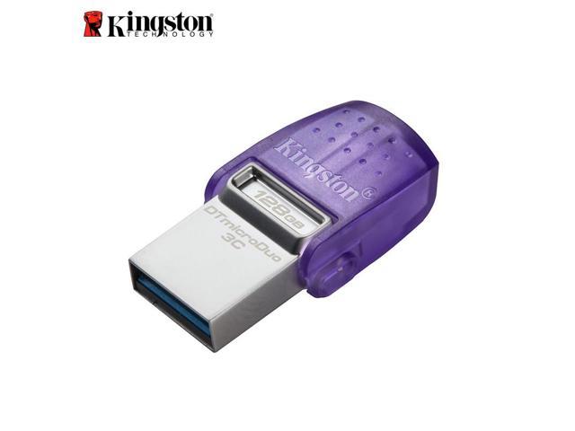 Kingston 128GB DataTraveler microDuo 3C USB Flash Drive USB Type-C and Type-A Flash Drive