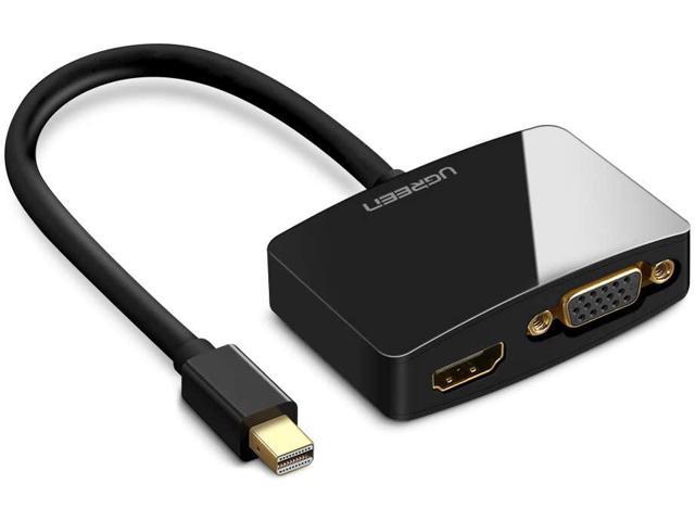 UGREEN Mini DisplayPort to HDMI VGA Adapter Converter 4K Thunderbolt 2 Compatible for MacBook Pro MacBook Air iMac Surface Pro 1 2 3 4 6 Surface.