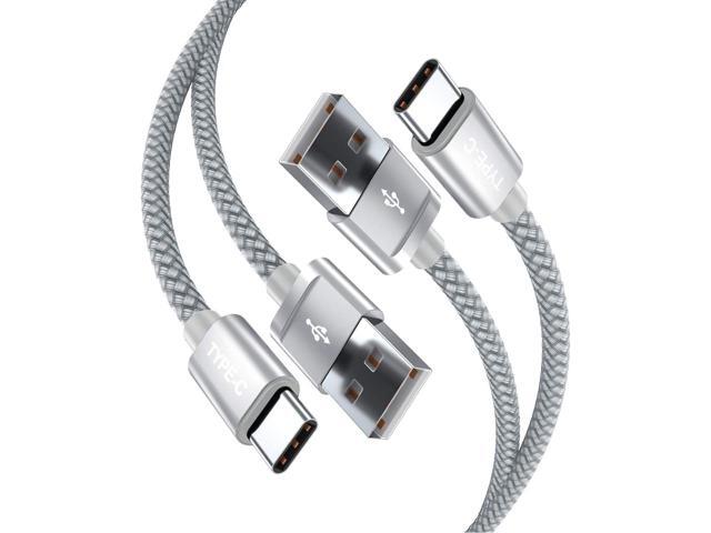 KEHIPI USB Type C Charger Cable 10FT 2 Pack,Nylon Charging Cord for Samsung Galaxy Z Flip Fold,Note 20,S8 S9 S10 S10E 10E S23 S20 FE 21 S21 S22 22...