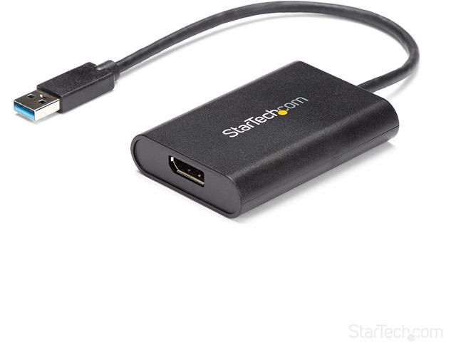 S USB32DPES2 USB to DisplayPort Adapter, 4K 30Hz, USB 3.0, USB Display Adapter, Dual Monitor Adapter, Multi Monitor Adapter