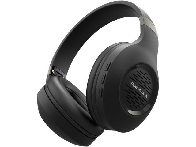 Bluetooth Headphones Over-Ear, PowerLocus Wireless Headphones, Hi-Fi Stereo Deep Bass, Soft Earmuffs Foldable Headphone with Built-in Microphone,...