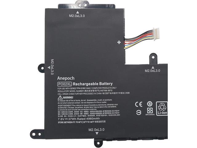 PO02XL Laptop Battery Replacement for HP Stream 11-R 11-R014WM Pro G2 G3 Series HSTNN-DB7G TPN-Q166 823908-1C1 823908-2C1 824560-005 HSTNN-IB7G...