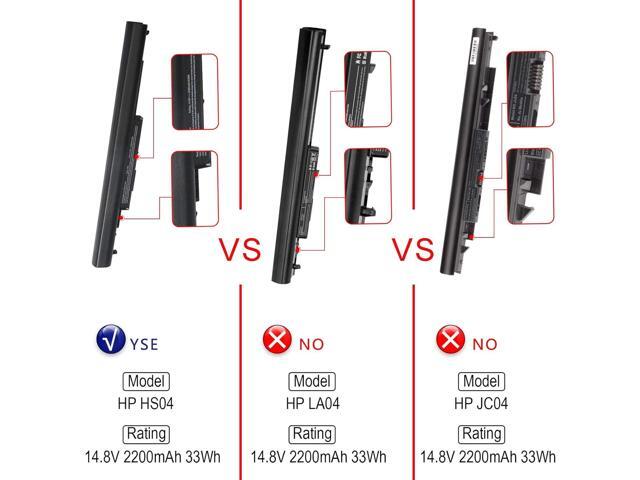 807956-001 807957-001 Replacement HS03 HS04 Laptop Battery for Hp 240 G4, 245 G4, 250 G4, 255 G4, 256 G4 Series fits Notebook 14 14G 15 15G HP...