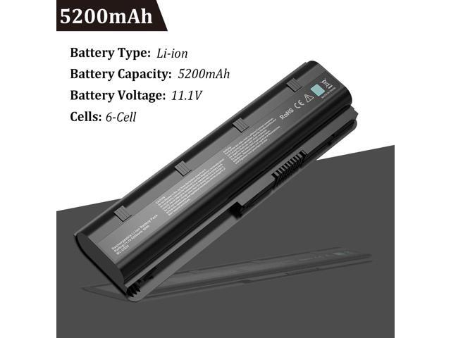 TAUPO Replacement Laptop Battery 593553-001, Compatible with HP MU06, HP MCompaq Presario CQ32 CQ42 CQ43, HP Pavilion dm4 g4 g6 g7 DV3-4000...