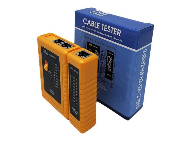 iMBAPrice (Pack of 2) RJ45/RJ11/RJ12/CAT5/CAT6/ UTP Network LAN Cable Tester Test Tool