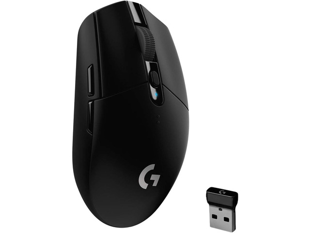 G305 LIGHTSPEED Wireless Gaming Mouse, Hero 12K Sensor, 12,000 DPI, Lightweight,