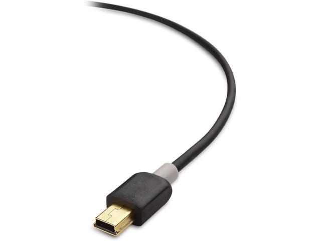 Cable Matters Mini USB to USB C Cable - 3.3ft, 480Mbps Data, 15W Charging, USBC to MiniUSB Cable for Game Controller, Camera, GPS, Dash Cam, Black