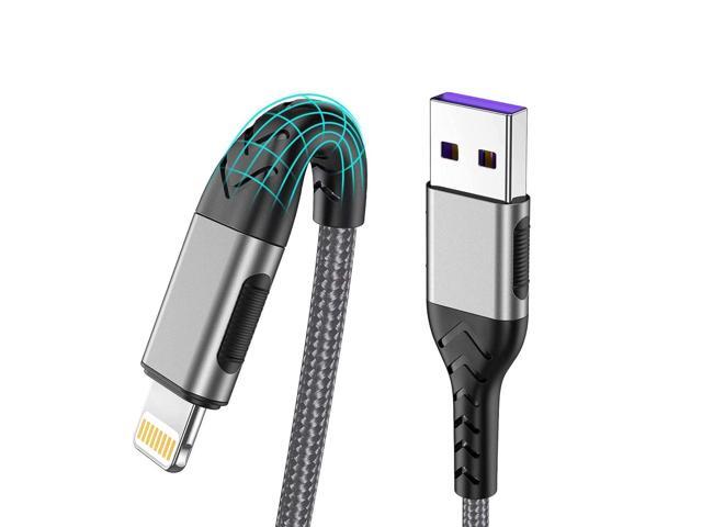 Durcord iPhone Charger, [MFi Certified] 3Pack 10FT USB A Cable for Long Lightning Charger Cable, Fast iPhone Charging Cord for iPhone Xs...