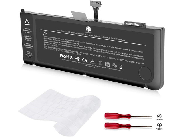 A1382 Battery for MacBook Pro 15 inch A1286 Early 2011 Late 2011 Mid 2012 New Re