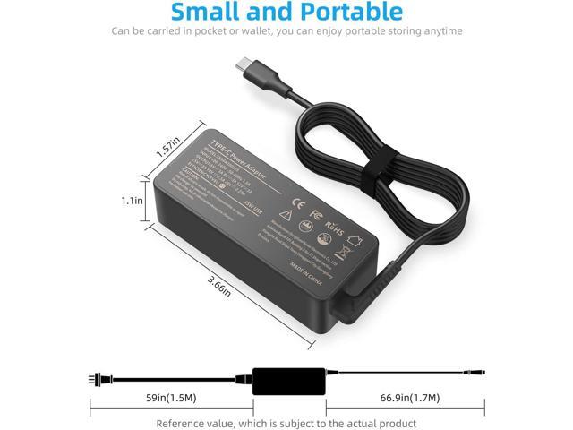 45W USB C Charger for Lenovo Chromebook C330 S330 300e, Acer Chromebook Spin 11 13 15 CP311 CP315 CP713 CP311-1H CP311-2H CP311-1H-C1FS 1H-C5PN...