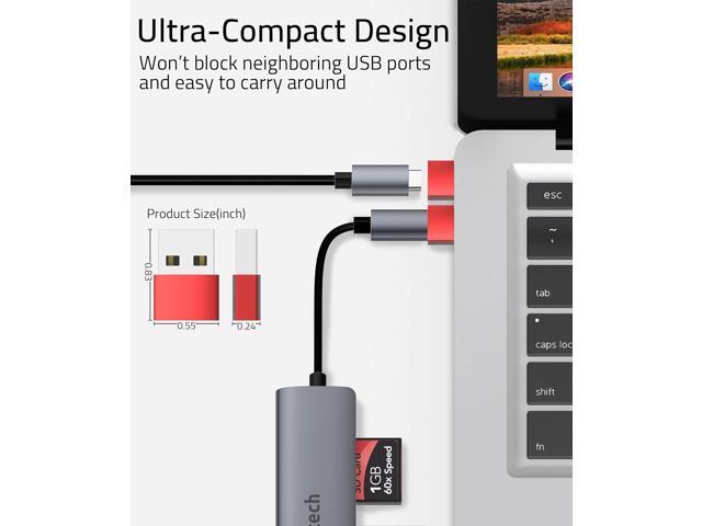 KEHIPI USB C Female to USB A Male Adapter 3 Pack, Type C Charger Cable Power Adapter Compatible with iPad Air 6, iPhone 15/14/13/12 Pro Max, Apple...