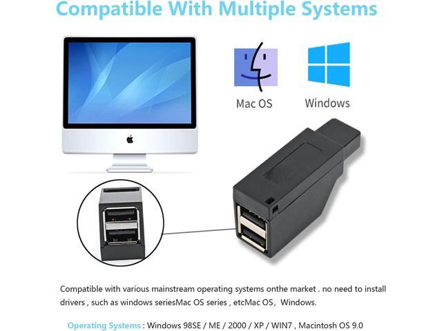 USB Hub,3 Port USB Splitter,USB 3.0 High Speed Splitter for Surface Pro,XPS,Notebook PC,USB Flash Drives, MacBook, Mac Pro/Mini,iMac, Mobile HDD
