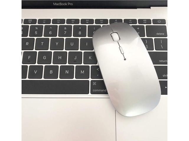 Rechargeable Bluetooth Mouse for Laptop iPad Pro Air MacBook Wireless Mac Chromebook Win8/11 Desktop Computer