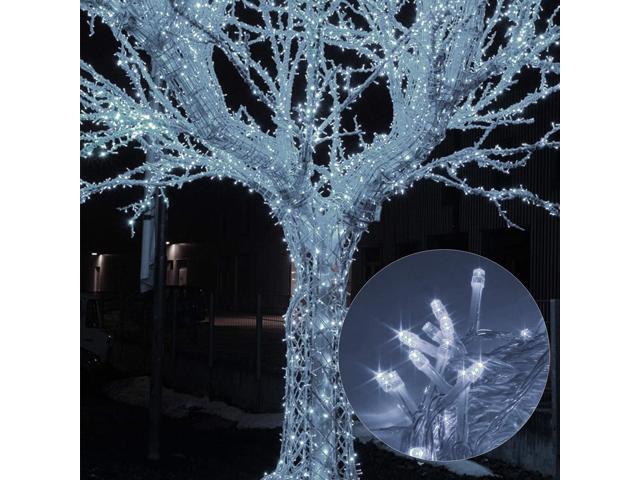 LJLNION 300 LED String Lights Outdoor Indoor, Extra Long 98.5FT Super Bright Christmas Lights, 8 Lighting Modes, Plug in Waterproof Fairy Lights...