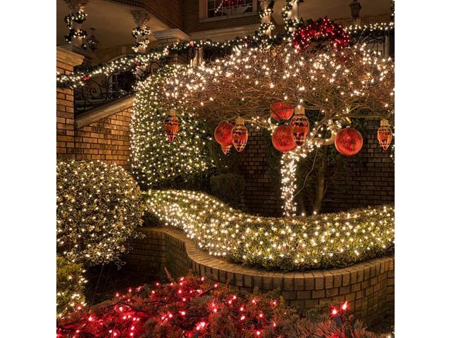 Home Lighting 66ft Christmas Decorative Mini Lights, 200 LED Green Wire Fairy Starry String Lights Plug in, 8 Lighting Modes, for Indoor Outdoor...