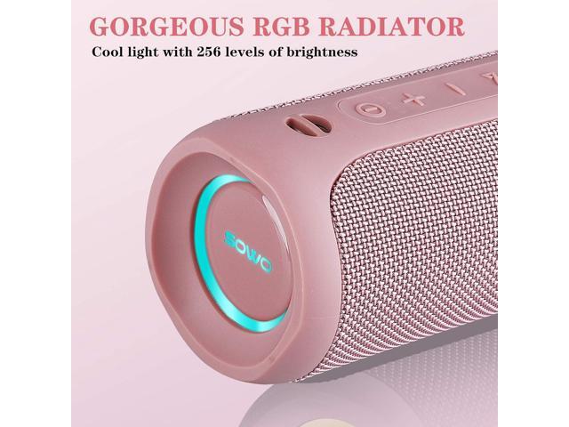 Outdoor Portable Bluetooth Speaker, Wireless IPX7 Waterproof Speaker, 25W Loud Sound, Bassboom Technology, TWS Pairing, 16H Playtime, Speaker with...