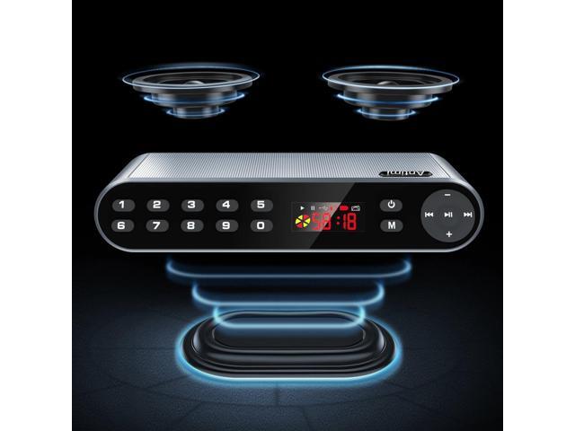 Antimi Bluetooth/FM Radio/MP3 Player Portable Wireless Speaker (Black)