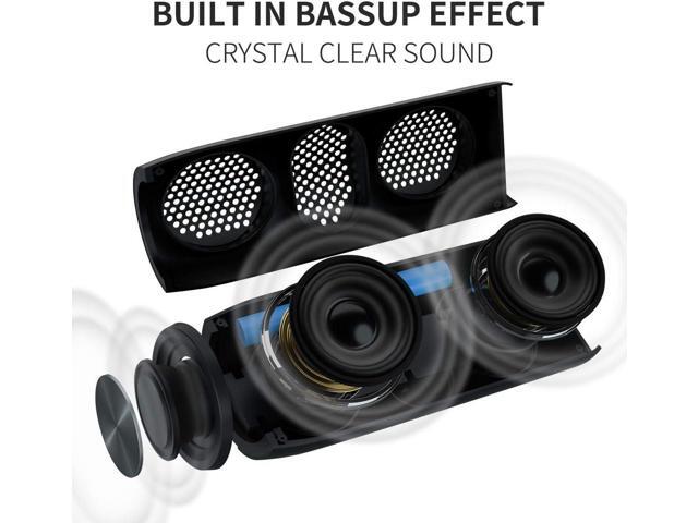 Bluetooth Speaker,MusiBaby M88 Speakers,Dual Pairing, Bluetooth 5.3,Loud Stereo Sound,Booming Bass,30H Playtime for Home& Outdoor...