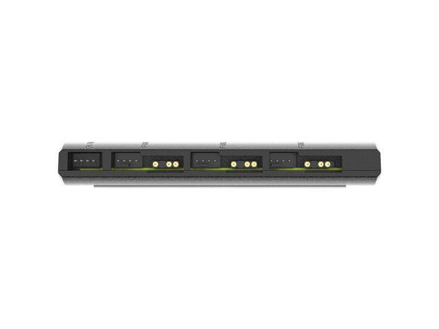 upHere 7-Port 4PIN SATA PWM 5V 3PIN ADDRESSABLE RGB Fan Hub/Splitter for 4-Pin & 3-Pin Case Fans in Black-P7PRGB