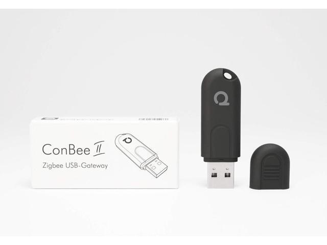 ConBee II - Universal Zigbee 3.0 USB Gateway, incl. deCONZ & Phoscon App, Home Automation, Home Assistant, ioBroker, Zigbee2MQTT