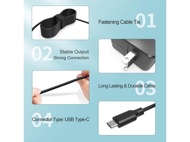 USB Type C AC Charger Fit for Asus Chromebook C223 C223N C223NA C423NA C423N C423 14 C425TA C425T C425 C424MA C424M C424 Laptop Power Supply...