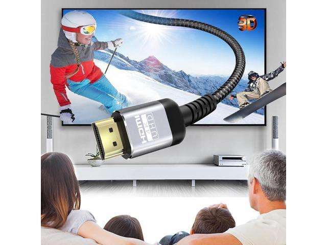 4K HDMI Cable 30 Ft 18Gbps Ultra High Speed HDMI 2.0 Cable 4K@60Hz HDR 3D ARC HDCP2.2 Ethernet HDMI Cord for UHD TV Monitor Laptop Xbox PS4/PS5...