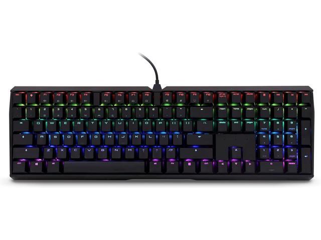 Cherry MX 3.0S, Wired Mechanical Gaming Keyboard, Robust Aluminum Housing, RGB-Lighting, Full Key Rollover, Anti Ghosting, MX2A Silent RED...