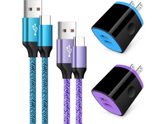 Type C Charger Fast Charger Block Wall Plug Android USB C Cord C Charger Cable Fast Charging for Samsung Galaxy S23 S22 S21 Ultra/S21...
