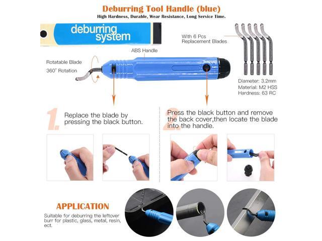 42 Piece 3D Print Tool Kit Includes Debur Tool, Cleaning and Removal Tool with Storage Bag, 3D Printer Tool Set for Cleaning, Finishing and...
