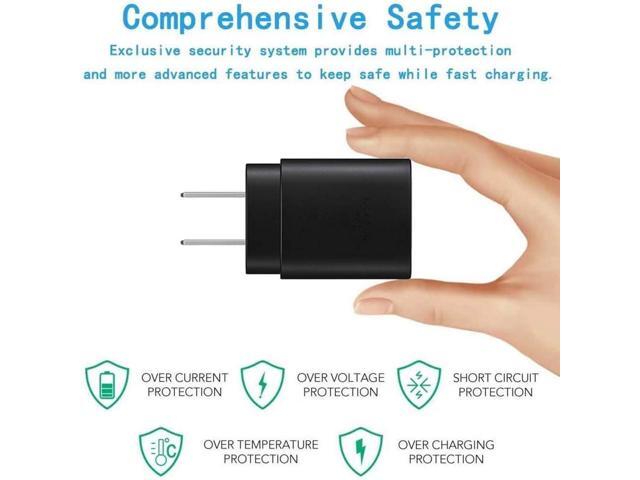 Samsung USB-C Super Fast Charging Wall Charger-25W PD Charger Adapter with Type-C Cable(6.6ft) for Samsung Galaxy S24/S24 Ultra/S24+/S23/S23...