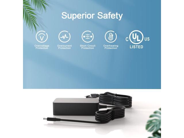 65W 45W Laptop Charger Fit for Dell-Inspiron 3515 3511 3510 5510 5515 5415 5410, Vostro 3510 3515 5510 5515 5415 5410 Laptop AC Power Adapter Cord