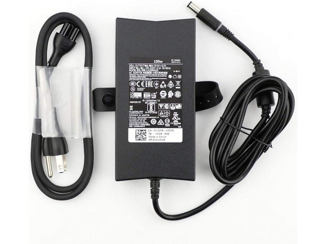130W AC Charger Fit for Dell Precision 3520 3510 3530 M2800 M4400 M4500 M6300 Inspiron 7559 5577 5576 7567 7566 7557 5160 PA-4E 330-1829 330-1830...