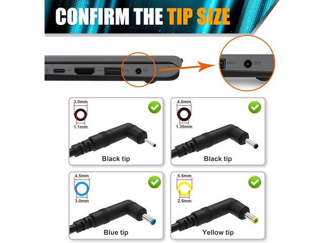 65W 45W 33W Universal Asus AC Adapter for Asus Laptop Charger,Asus VivoBook 15, ZenBook Chromebook TransformerBook EeeBook Series Laptop Power...